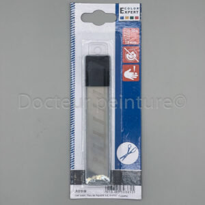 Lot de 10 lames de cutter en 18mm